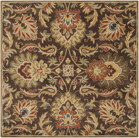 Chesterton 1028 Hand Tufted Brown Wool Rug - Ornate Home