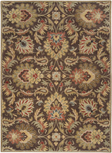 Chesterton 1028 Hand Tufted Brown Wool Rug - Ornate Home