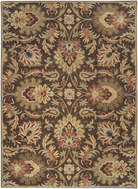 Chesterton 1028 Hand Tufted Brown Wool Rug - Ornate Home