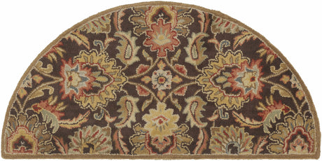 Chesterton 1028 Hand Tufted Brown Wool Rug - Ornate Home