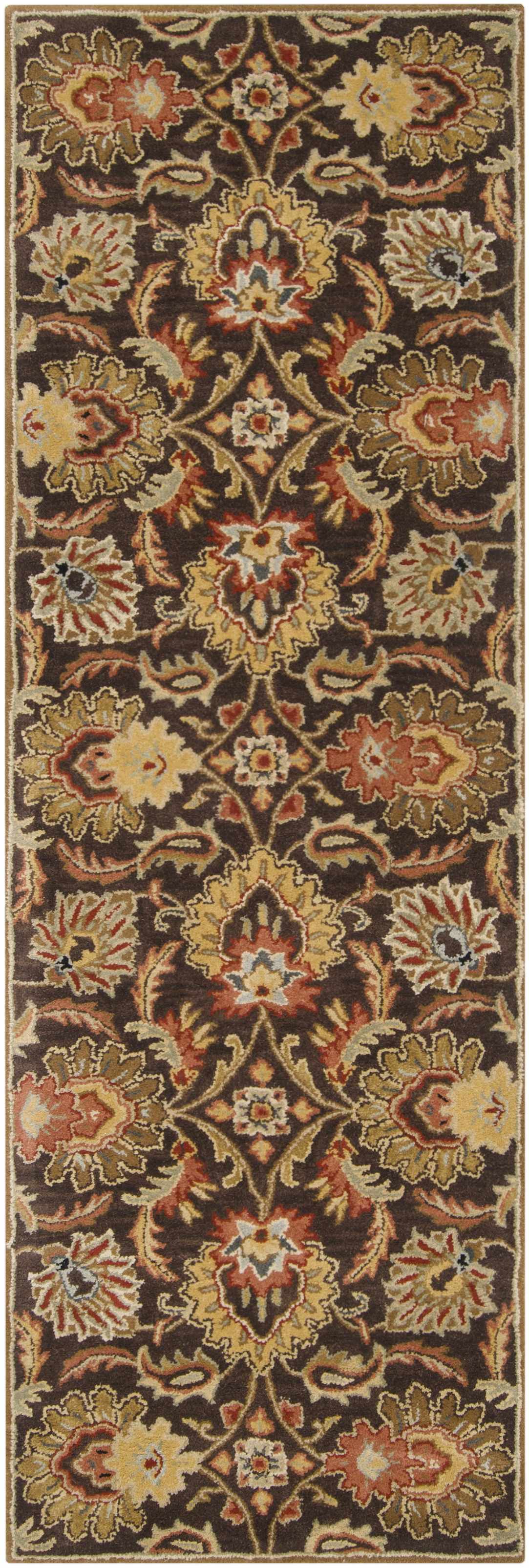 Chesterton 1028 Hand Tufted Brown Wool Rug - Ornate Home
