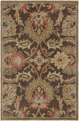 Chesterton 1028 Hand Tufted Brown Wool Rug - Ornate Home