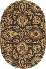 Chesterton 1028 Hand Tufted Brown Wool Rug - Ornate Home