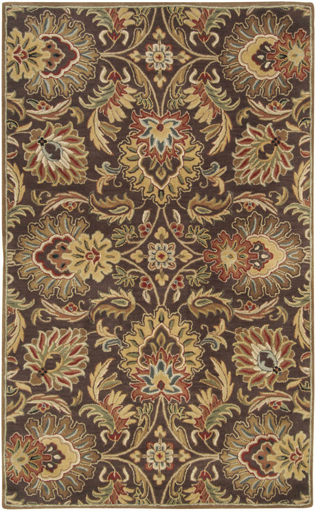 Chesterton 1028 Hand Tufted Brown Wool Rug - Ornate Home