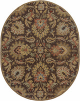 Chesterton 1028 Hand Tufted Brown Wool Rug - Ornate Home