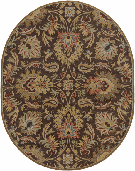 Chesterton 1028 Hand Tufted Brown Wool Rug - Ornate Home