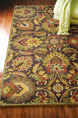 Chesterton 1028 Hand Tufted Brown Wool Rug - Ornate Home
