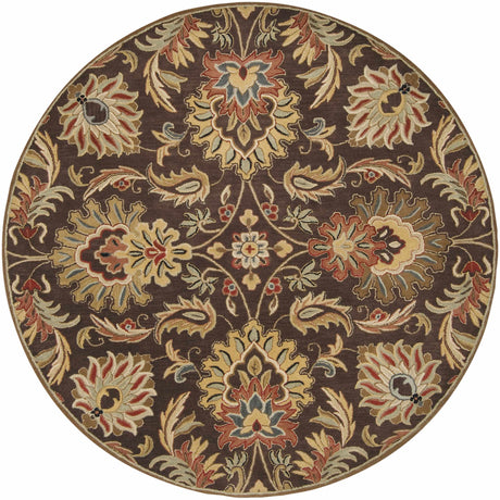 Chesterton 1028 Hand Tufted Brown Wool Rug - Ornate Home