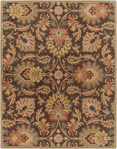 Chesterton 1028 Hand Tufted Brown Wool Rug - Ornate Home
