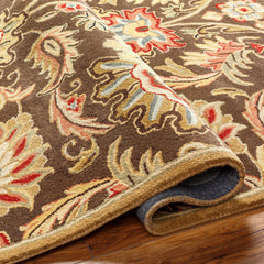 Chesterton 1028 Hand Tufted Brown Wool Rug - Ornate Home
