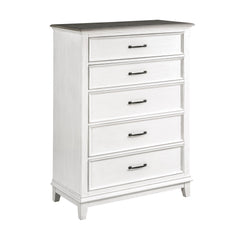 Chesterton Antique White Chest - Ornate Home