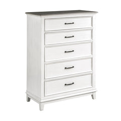 Chesterton Antique White Chest - Ornate Home