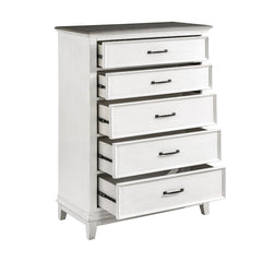 Chesterton Antique White Chest - Ornate Home