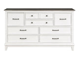 Chesterton Antique White Dresser - Ornate Home