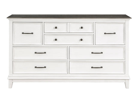 Chesterton Antique White Dresser - Ornate Home