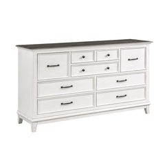 Chesterton Antique White Dresser - Ornate Home
