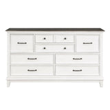 Chesterton Antique White Dresser - Ornate Home