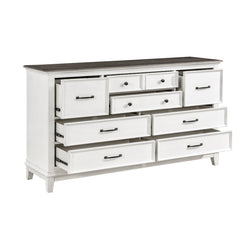 Chesterton Antique White Dresser - Ornate Home