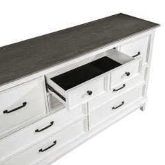 Chesterton Antique White Dresser - Ornate Home