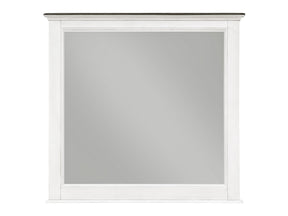 Chesterton Antique White Mirror - Ornate Home