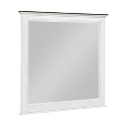 Chesterton Antique White Mirror - Ornate Home