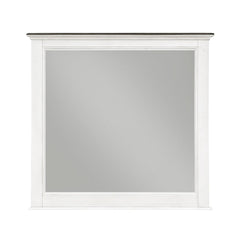 Chesterton Antique White Mirror - Ornate Home