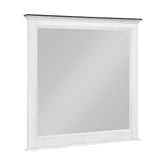 Chesterton Antique White Mirror - Ornate Home