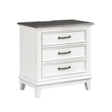 Chesterton Antique White Nightstand - Ornate Home