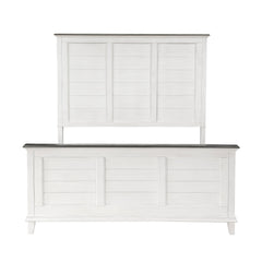 Chesterton Antique White Queen Bed - Ornate Home
