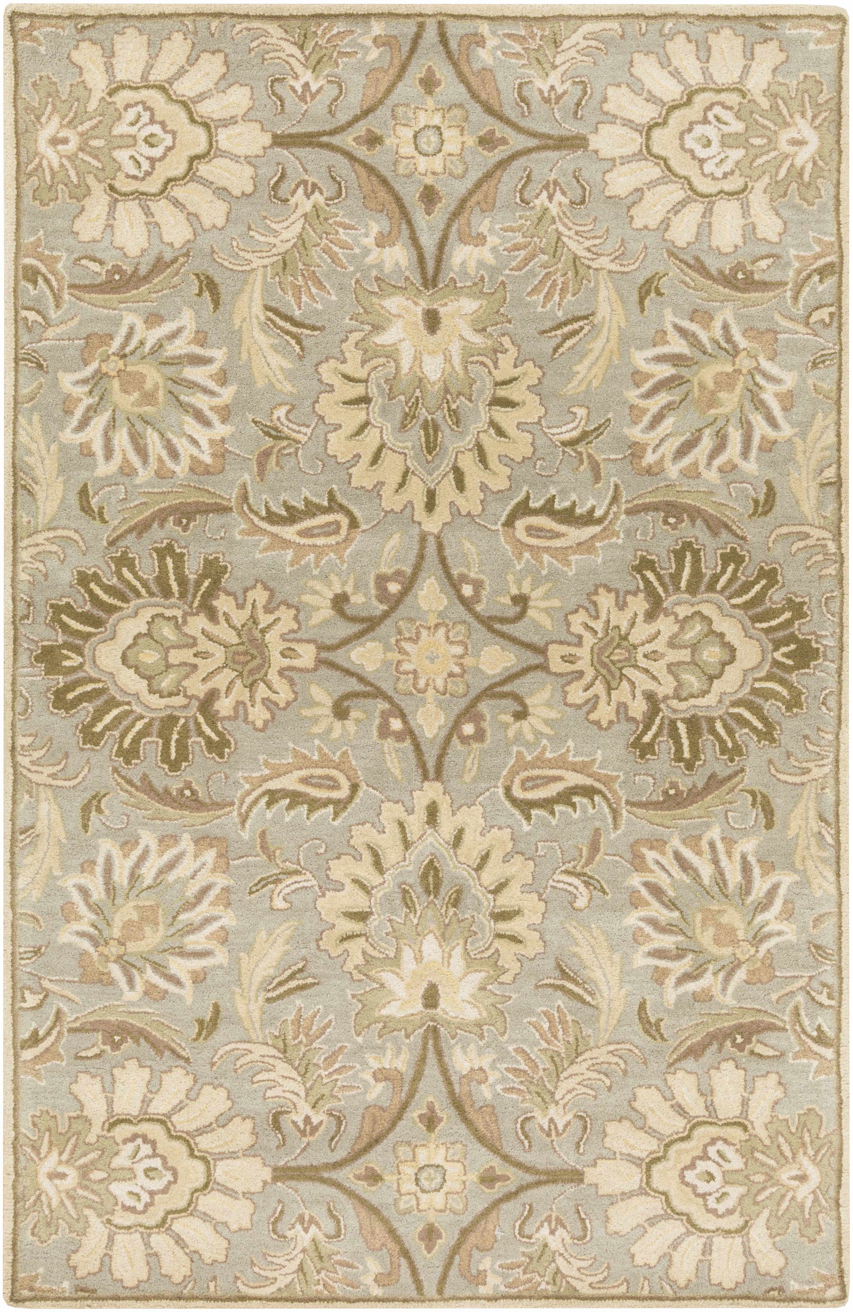 Chesterton Hand Tufted Ivory 1111 Area Rug - Ornate Home