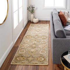 Chesterton Hand Tufted Ivory 1111 Area Rug - Ornate Home
