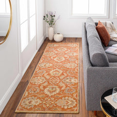 Chesterton Hand Tufted Orange 1112 Area Rug - Ornate Home