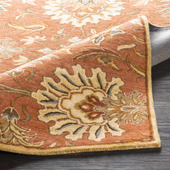 Chesterton Hand Tufted Orange 1112 Area Rug - Ornate Home