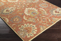 Chesterton Hand Tufted Orange 1112 Area Rug - Ornate Home