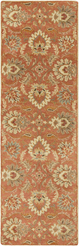 Chesterton Hand Tufted Orange 1112 Area Rug - Ornate Home