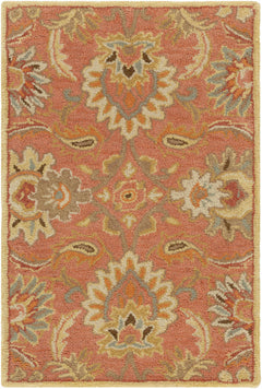 Chesterton Hand Tufted Orange 1112 Area Rug - Ornate Home