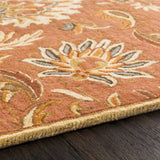 Chesterton Hand Tufted Orange 1112 Area Rug - Ornate Home