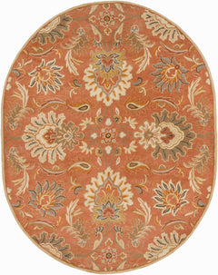 Chesterton Hand Tufted Orange 1112 Area Rug - Ornate Home