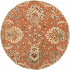 Chesterton Hand Tufted Orange 1112 Area Rug - Ornate Home
