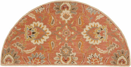 Chesterton Hand Tufted Orange 1112 Area Rug  - Promo - Ornate Home