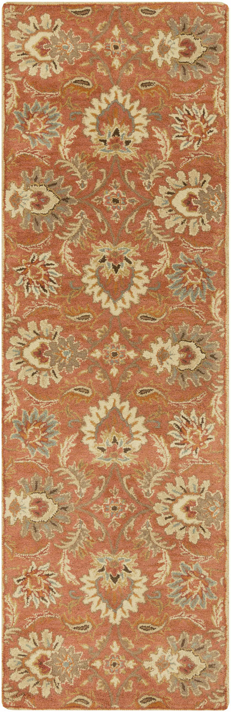 Chesterton Hand Tufted Orange 1112 Area Rug  - Promo - Ornate Home