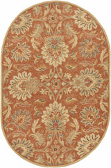 Chesterton Hand Tufted Orange 1112 Area Rug  - Promo - Ornate Home