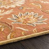 Chesterton Hand Tufted Orange 1112 Area Rug  - Promo - Ornate Home