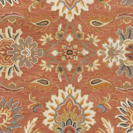 Chesterton Hand Tufted Orange 1112 Area Rug  - Promo - Ornate Home