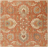Chesterton Hand Tufted Orange 1112 Area Rug  - Promo - Ornate Home