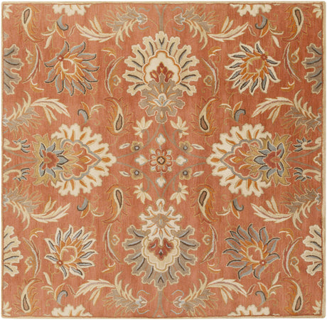 Chesterton Hand Tufted Orange 1112 Area Rug  - Promo - Ornate Home