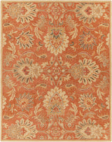 Chesterton Hand Tufted Orange 1112 Area Rug  - Promo - Ornate Home