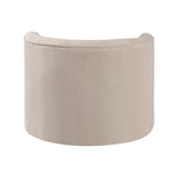 Cheswold Beige Velvet Swivel Chair - Ornate Home