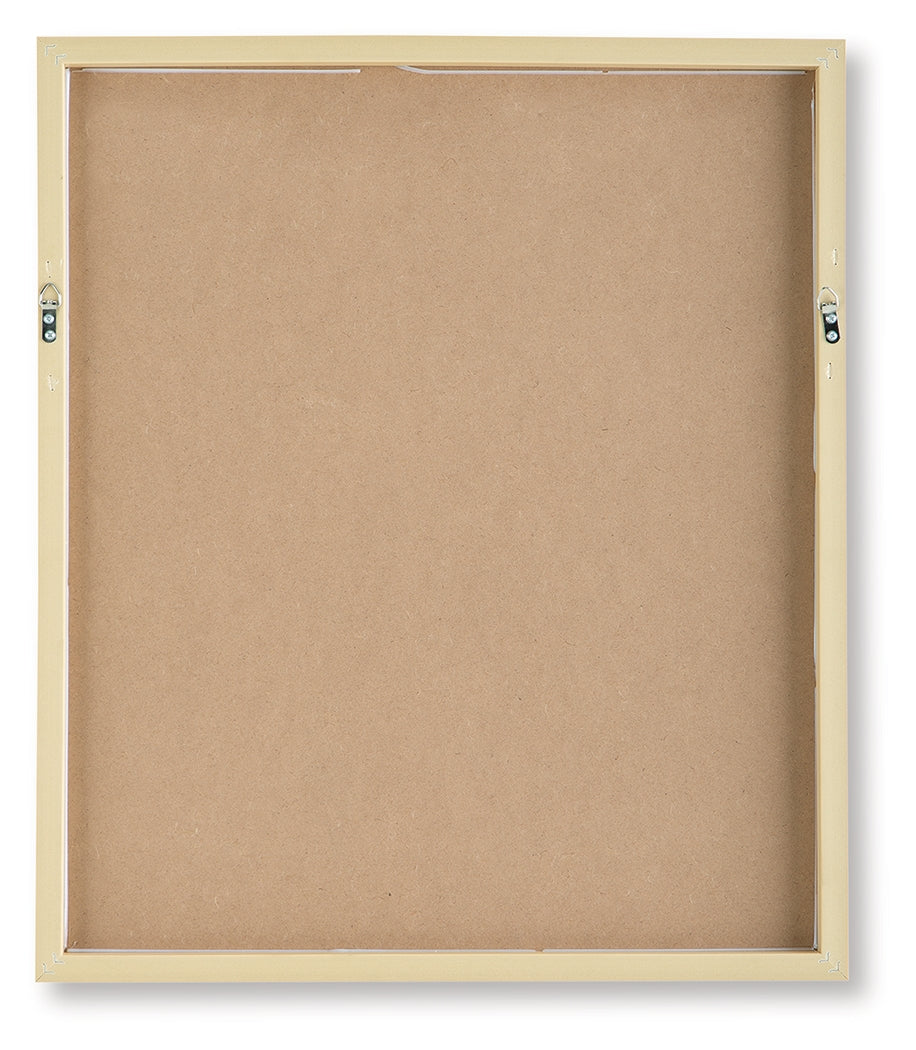 Chettings Beige/Gray/Blush Wall Art Set (Set of 4) - Ornate Home