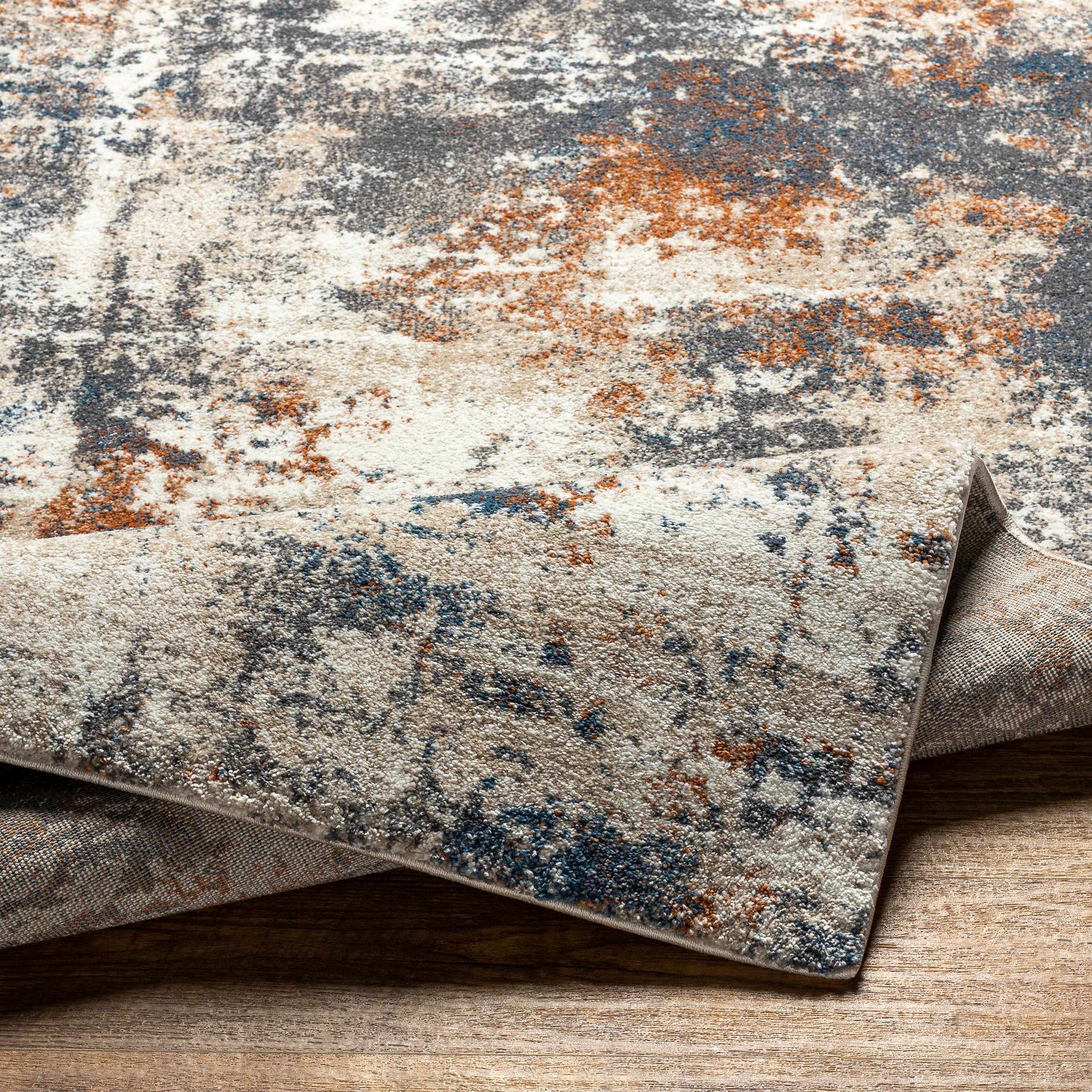Chetwynd Abstract Thick Rug - Clearance - Ornate Home